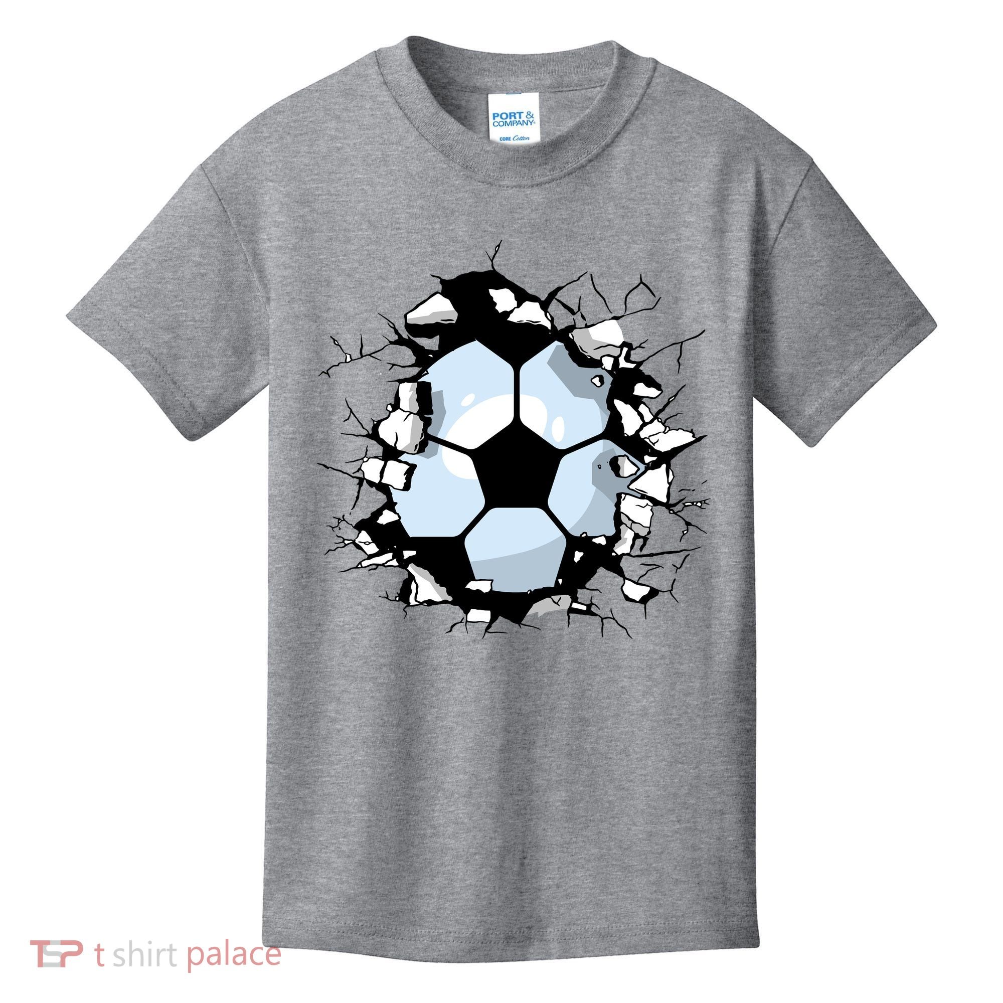 Soccer Ball Breakthrough Kids T-Shirt