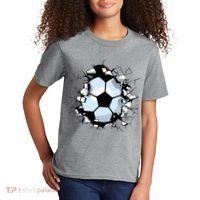 Soccer Ball Breakthrough Kids T-Shirt thumb 2