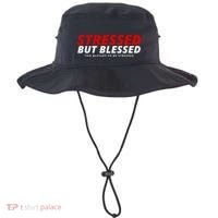 Stressed But Blessed Too Blessed To Be Stressed Bucket Hat thumb 0