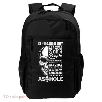 September Birthday Born In September Guy Cute Gift Backpack
