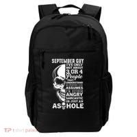 September Birthday Born In September Guy Cute Gift Backpack thumb 0