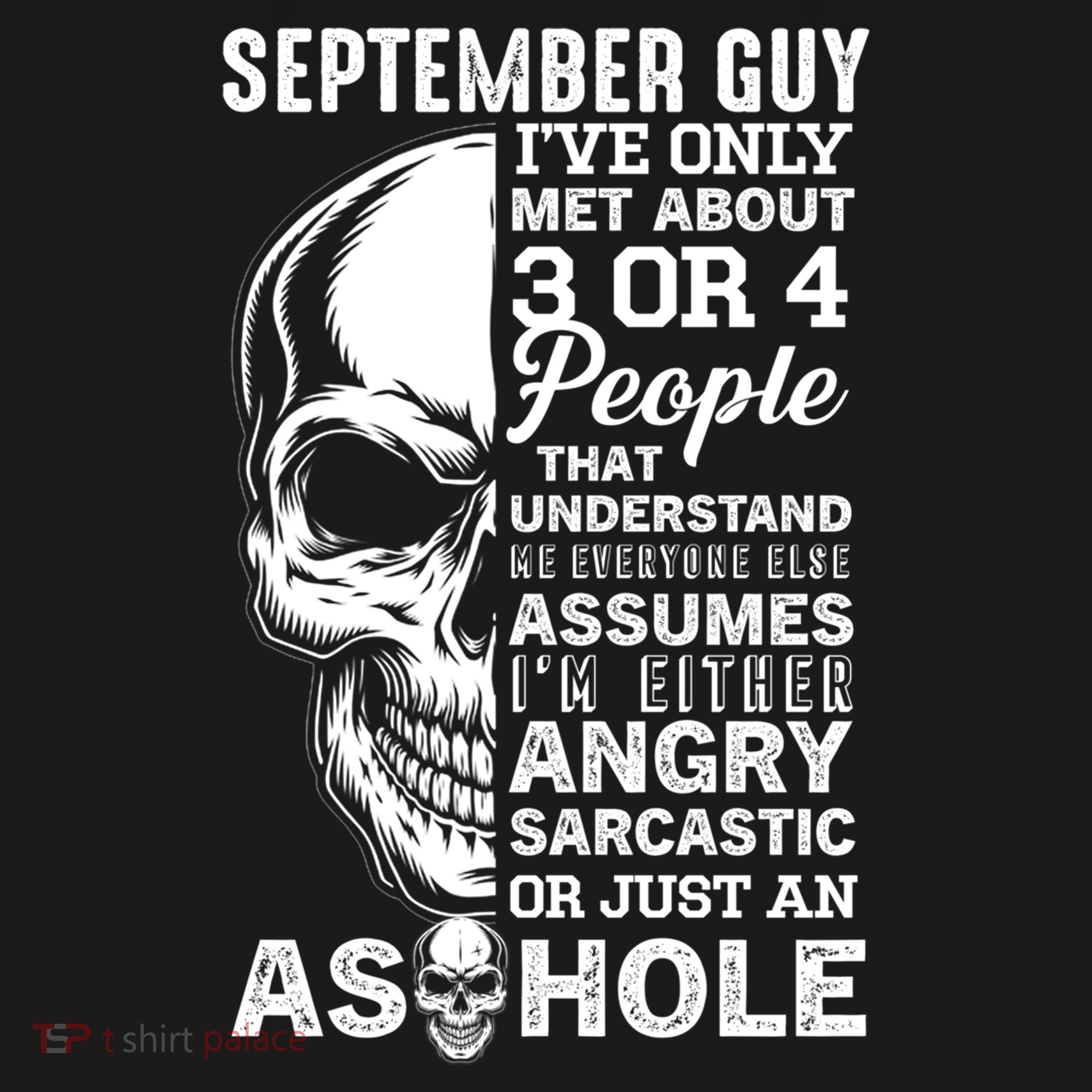 September Birthday Born In September Guy Cute Gift Bucket Hat