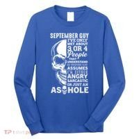 September Birthday Born In September Guy Cute Gift Long Sleeve Shirt thumb 0