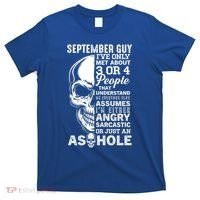 September Birthday Born In September Guy Cute Gift T-Shirt thumb 0
