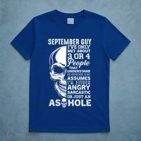 September Birthday Born In September Guy Cute Gift T-Shirt thumb 5