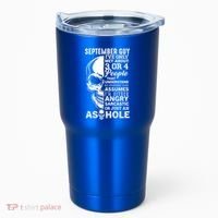 September Birthday Born In September Guy Cute Gift Tumbler thumb 0