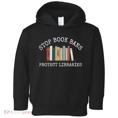 Stop Book Bans Librarian Toddler Hoodie
