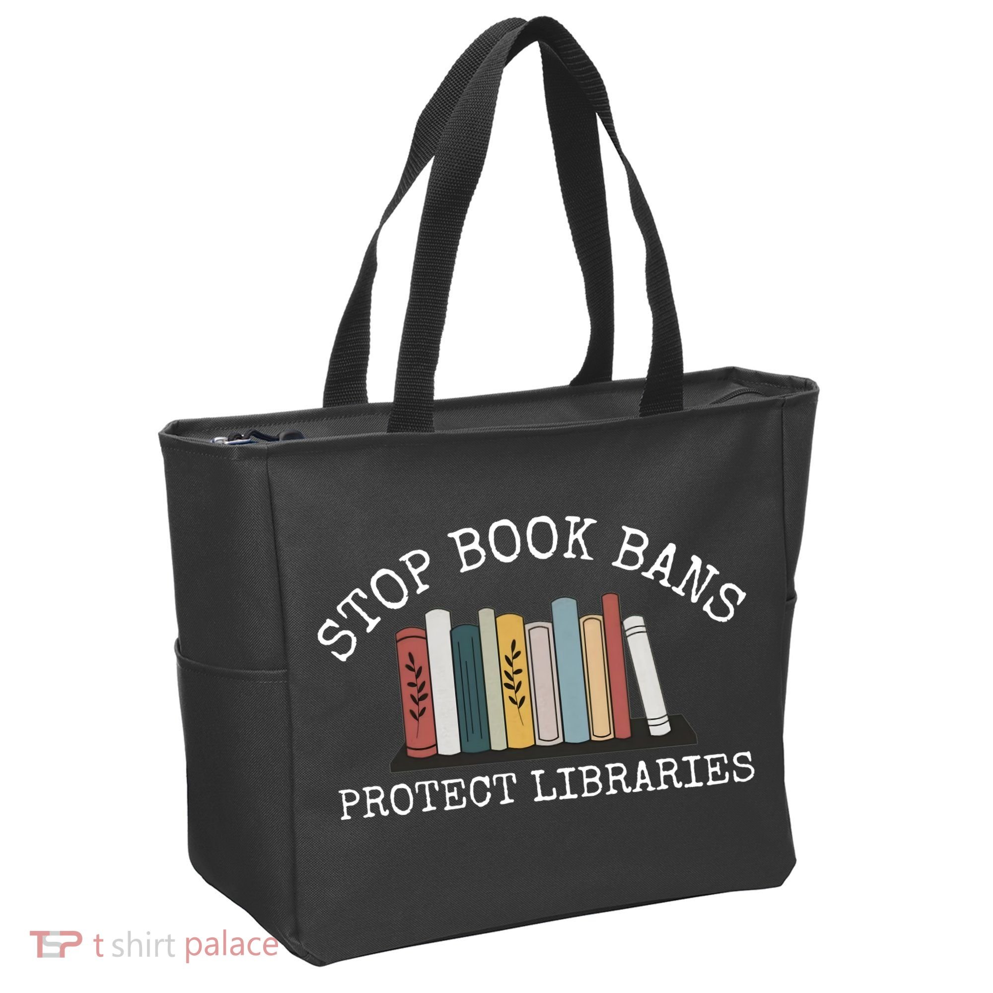 Stop Book Bans Librarian Tote Bag