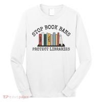 Stop Book Bans Librarian Long Sleeve Shirt thumb 0