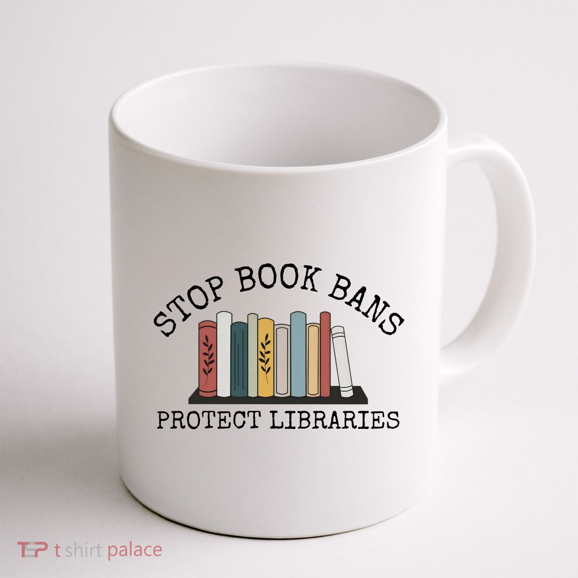 Stop Book Bans Librarian Coffee Mug