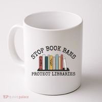 Stop Book Bans Librarian Coffee Mug thumb 0