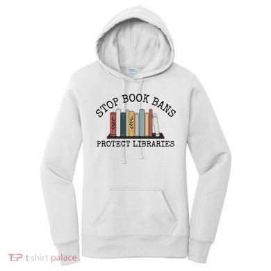 Stop Book Bans Librarian Women's Hoodie