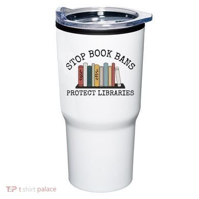 Stop Book Bans Librarian Tumbler