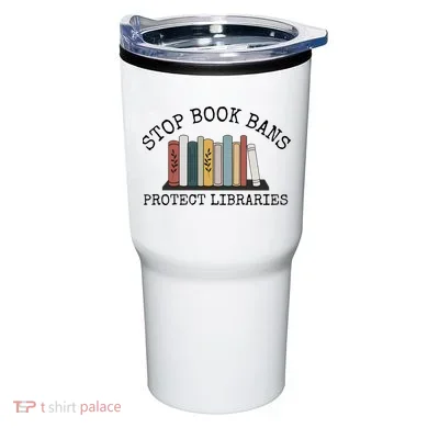 Stop Book Bans Librarian Tumbler