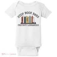 Stop Book Bans Librarian Baby Bodysuit thumb 0