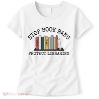 Stop Book Bans Librarian Women's T-Shirt thumb 0