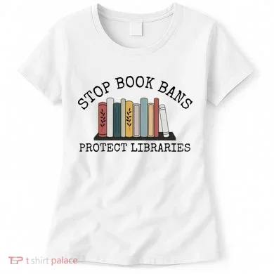 Stop Book Bans Librarian Women's T-Shirt