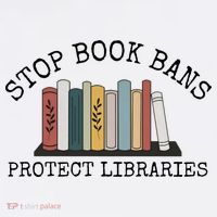 Stop Book Bans Librarian Kids T-Shirt thumb 4