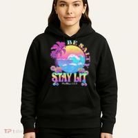 Summer Beach Be Salty Stay Lit Matthew 5:13 14 Hoodie thumb 5
