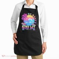 Summer Beach Be Salty Stay Lit Matthew 5:13 14 Apron thumb 2