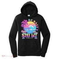 Summer Beach Be Salty Stay Lit Matthew 5:13 14 Women's Hoodie thumb 0