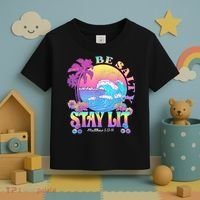 Summer Beach Be Salty Stay Lit Matthew 5:13 14 Toddler T-Shirt thumb 3