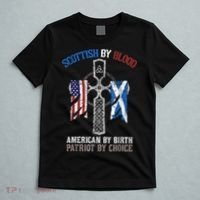 Scottish By Blood American By Birth Patriot By Choice T-Shirt thumb 5