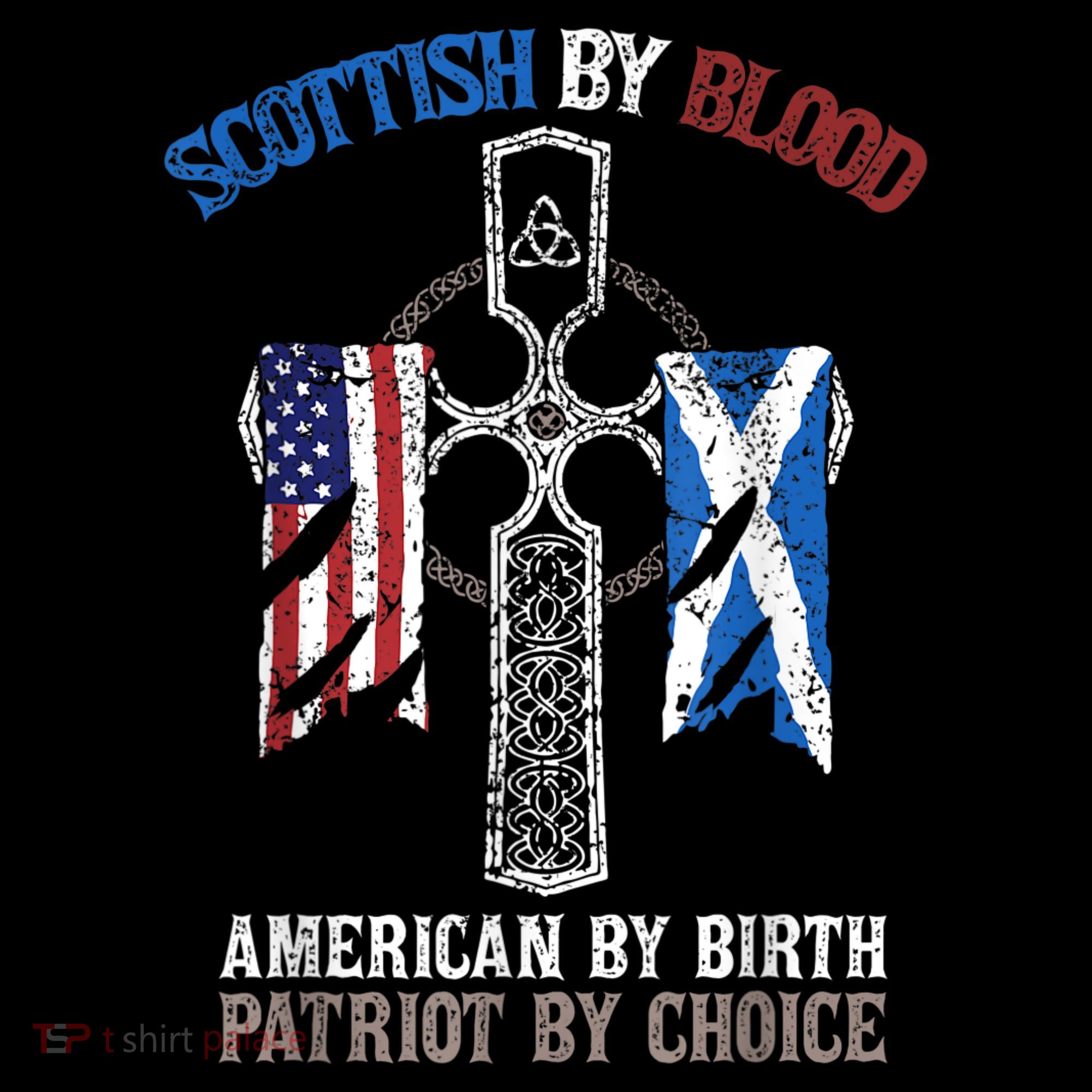 Scottish By Blood American By Birth Patriot By Choice Coffee Mug