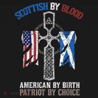Scottish By Blood American By Birth Patriot By Choice Women's Hoodie thumb 2