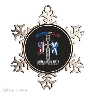 Scottish By Blood American By Birth Patriot By Choice Ornament