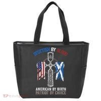 Scottish By Blood American By Birth Patriot By Choice Tote Bag thumb 0