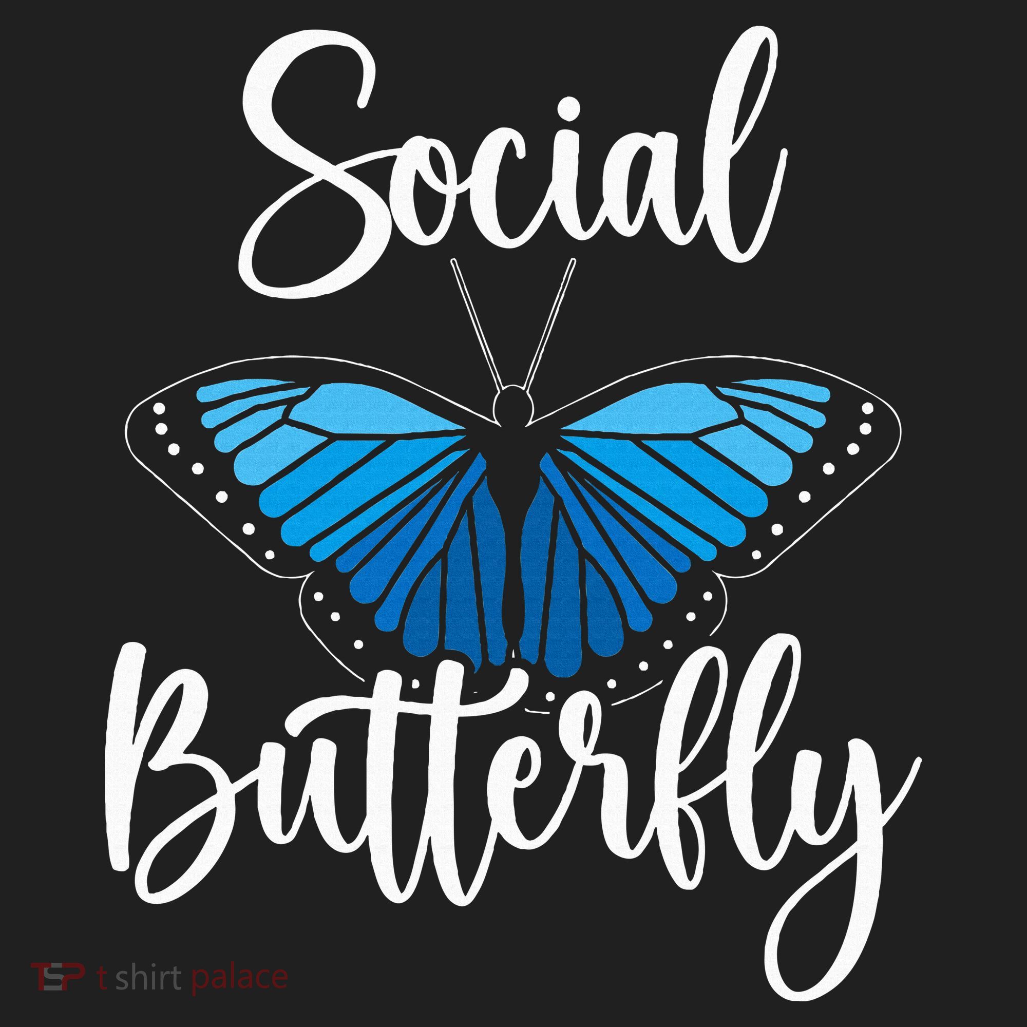 Social Butterfly Behavior Extroverted Extrovert Women's Sweatshirt