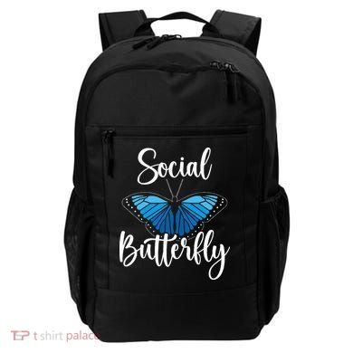 Social Butterfly Behavior Extroverted Extrovert Backpack