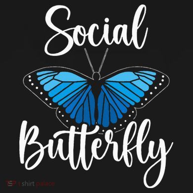 Social Butterfly Behavior Extroverted Extrovert Long Sleeve Pajama Set