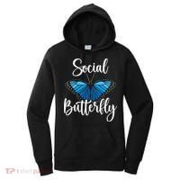Social Butterfly Behavior Extroverted Extrovert Women's Hoodie thumb 0