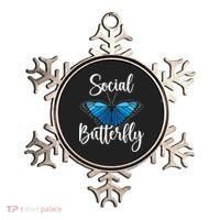 Social Butterfly Behavior Extroverted Extrovert Ornament thumb 0