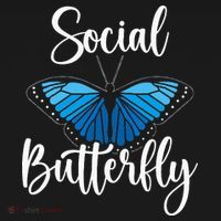 Social Butterfly Behavior Extroverted Extrovert Baby Bodysuit thumb 2