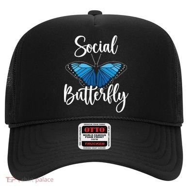 Social Butterfly Behavior Extroverted Extrovert Hat