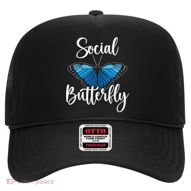 Social Butterfly Behavior Extroverted Extrovert Hat