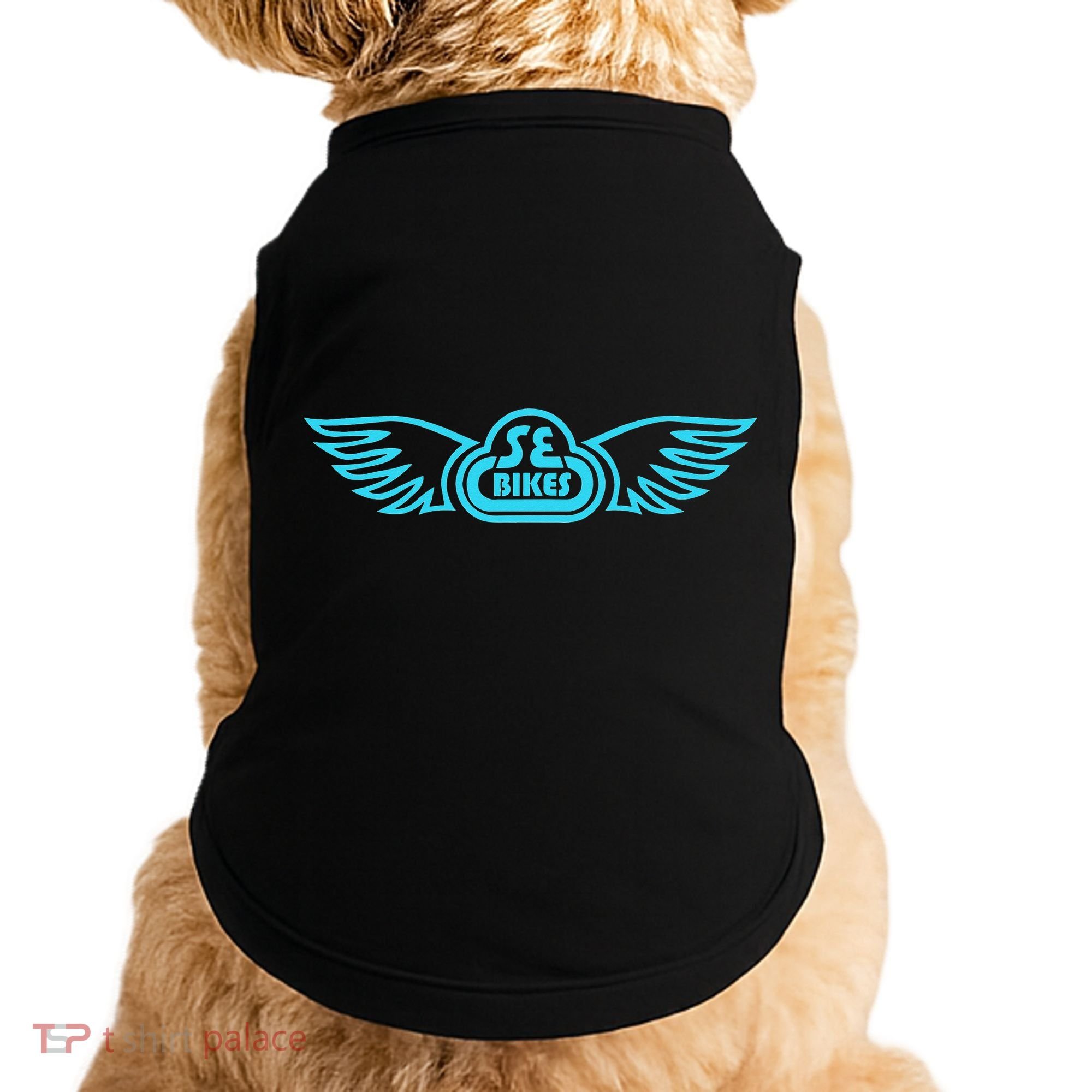Se Bikes Baby Blue Wing funny saying Doggie Tank