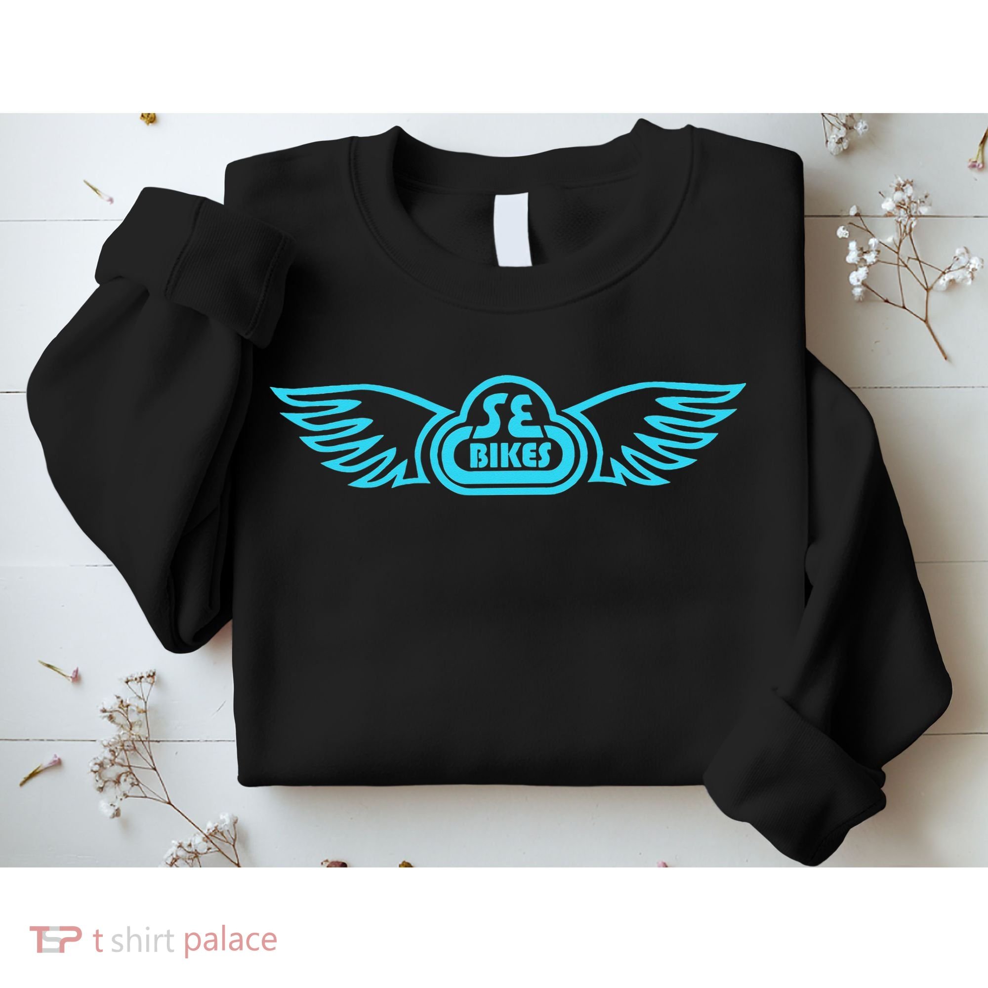Se Bikes Baby Blue Wing funny saying Sweatshirt
