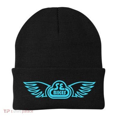 Se Bikes Baby Blue Wing funny saying Beanie