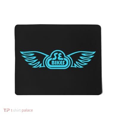 Se Bikes Baby Blue Wing funny saying Mousepad