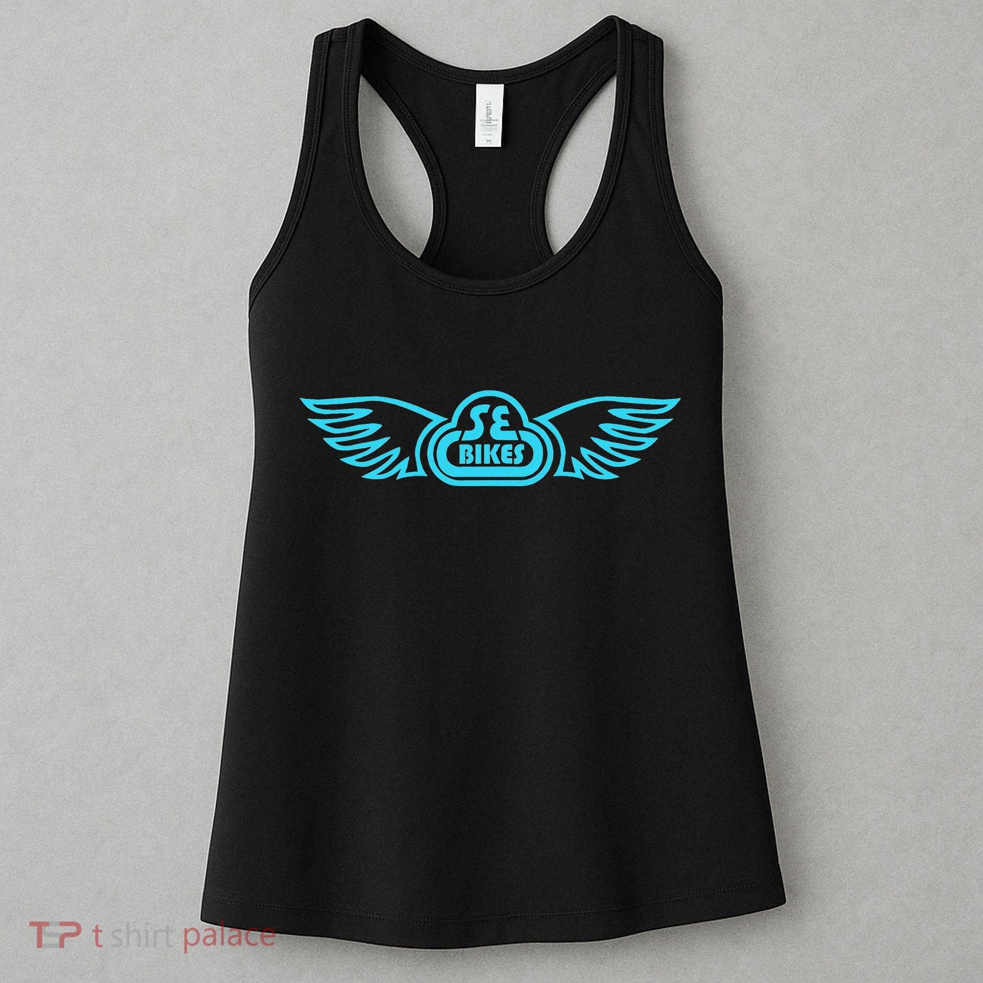Se Bikes Baby Blue Wing funny saying Women's Tank Top