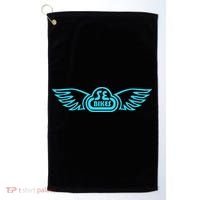 Se Bikes Baby Blue Wing funny saying Golf Towel thumb 0