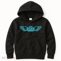Se Bikes Baby Blue Wing funny saying Kids Hoodie thumb 0