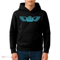 Se Bikes Baby Blue Wing funny saying Kids Hoodie thumb 4