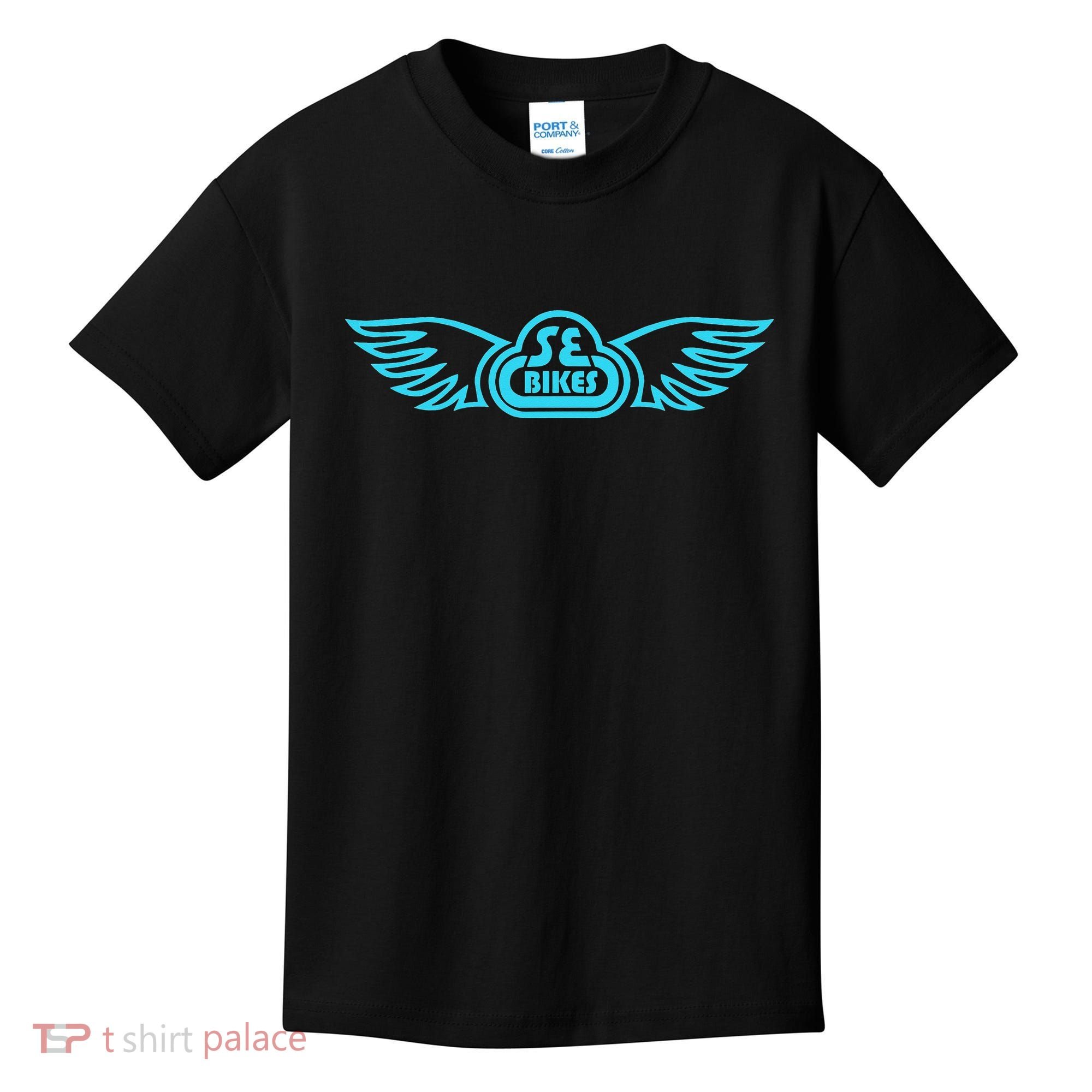 Se Bikes Baby Blue Wing funny saying Kids T-Shirt