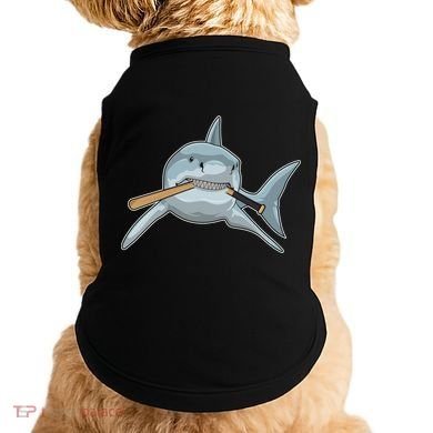 Shark Baseball Baseball Bat Sports Gift Doggie Tank