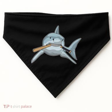Shark Baseball Baseball Bat Sports Gift USA-Made Doggie Bandana